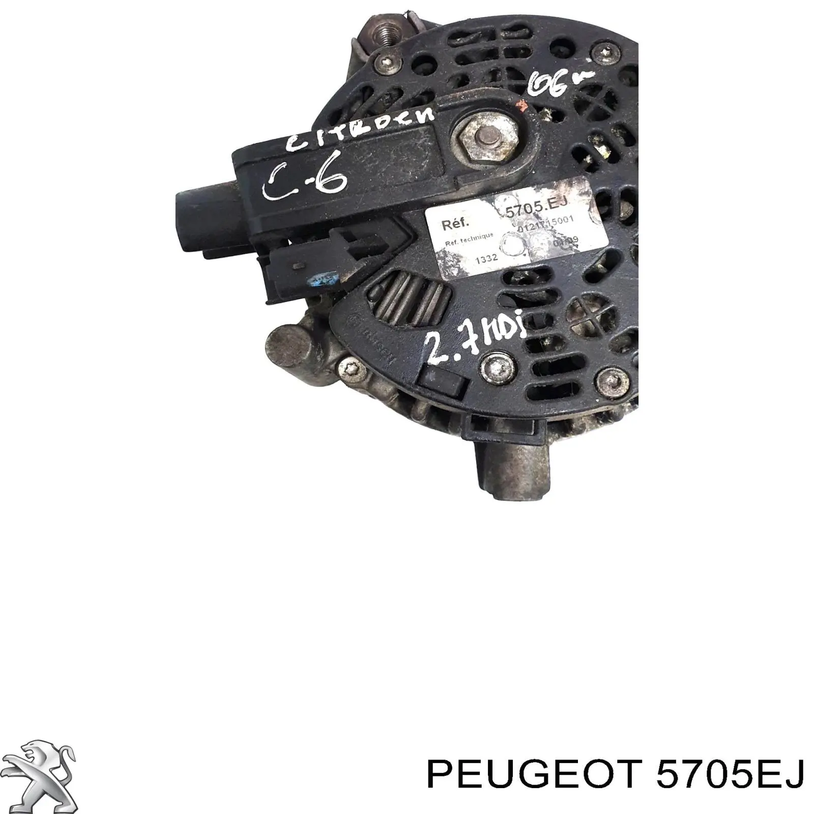 Do koszyka 5705CJ Peugeot/Citroen Alternator