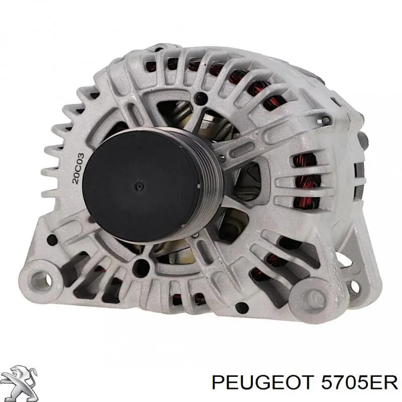 Alternator Peugeot/Citroen 5705ER cena, od 110,67 USD