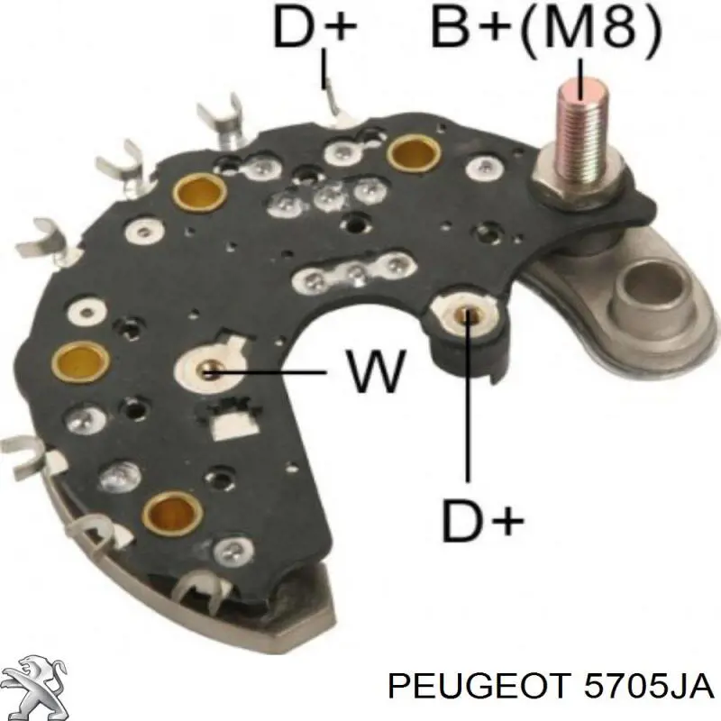 5705JA Peugeot/Citroen alternator