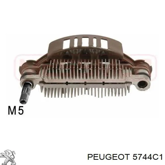 5744C1 Peugeot/Citroen Mostek prostowniczy alternatora = Moster diodowy alternatora