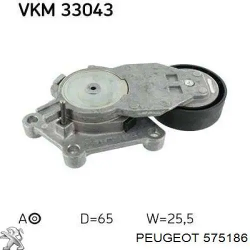 Napinacz paska napędowego Peugeot/Citroen 575186 cena, od 33,51 USD