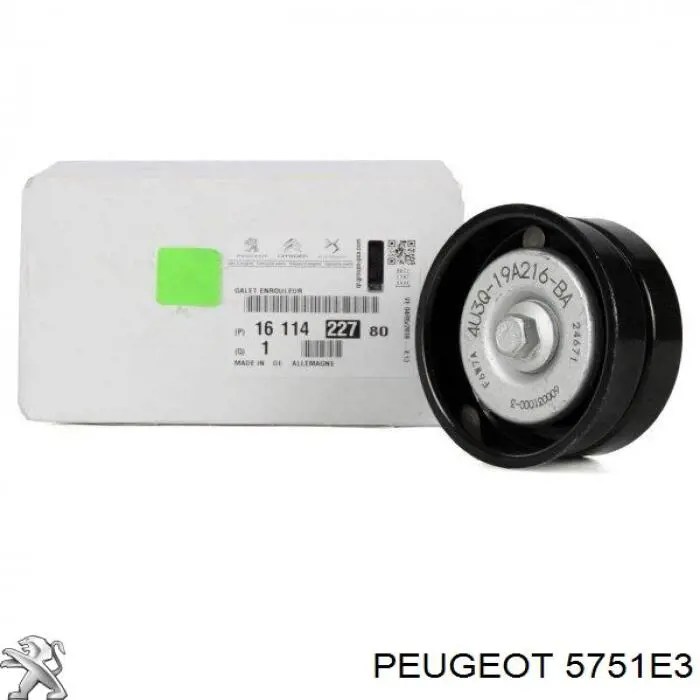 5751E3 Peugeot/Citroen Rolka napinacza paska napędowego