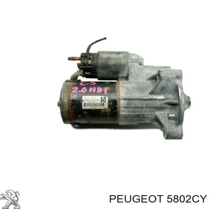 5802CY Peugeot/Citroen Rozrusznik
