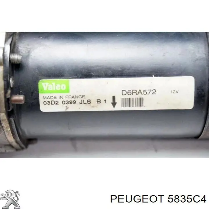 Bendiks rozrusznika Peugeot/Citroen 5835C4 cena, od 143,26 USD