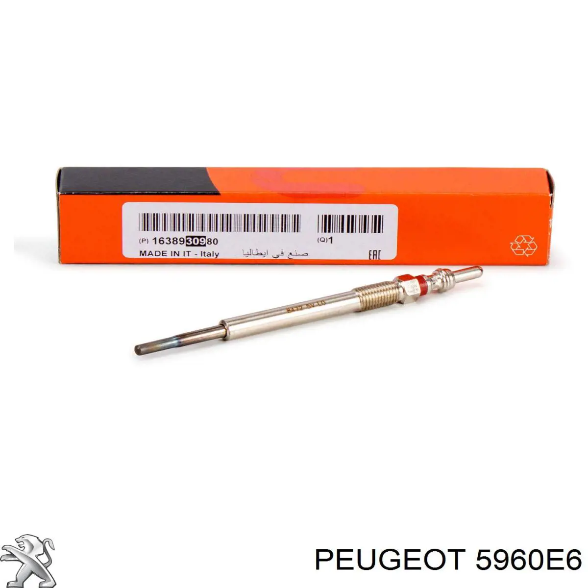 Do koszyka 5960E6 Peugeot/Citroen Świeca żarowa