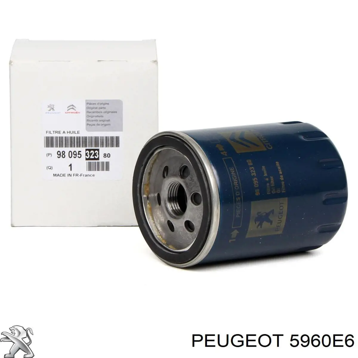 5960E6 Peugeot/Citroen Świeca żarowa