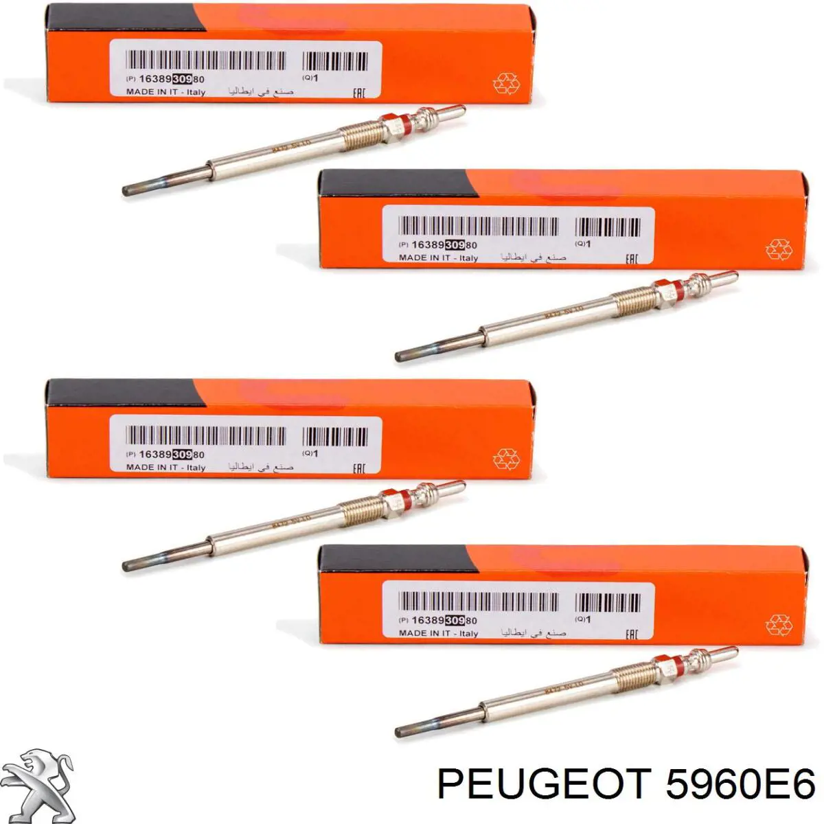 Świeca żarowa Peugeot/Citroen 5960E6