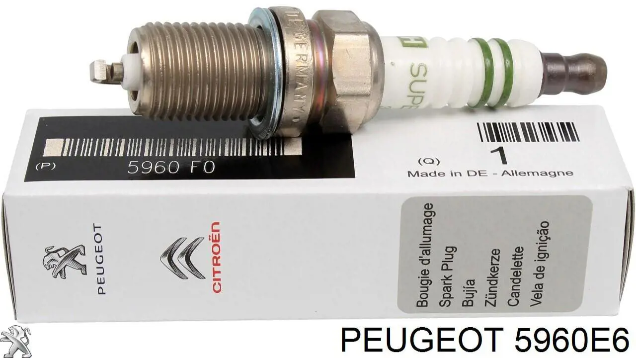 Świeca żarowa 5960E6 Peugeot/Citroen