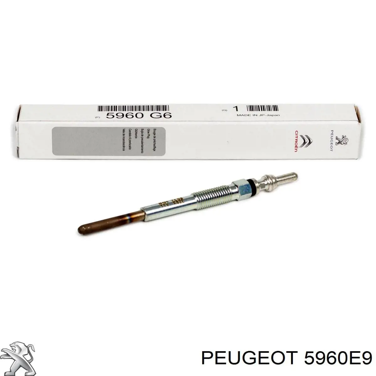 5960E9 Peugeot/Citroen Świeca żarowa