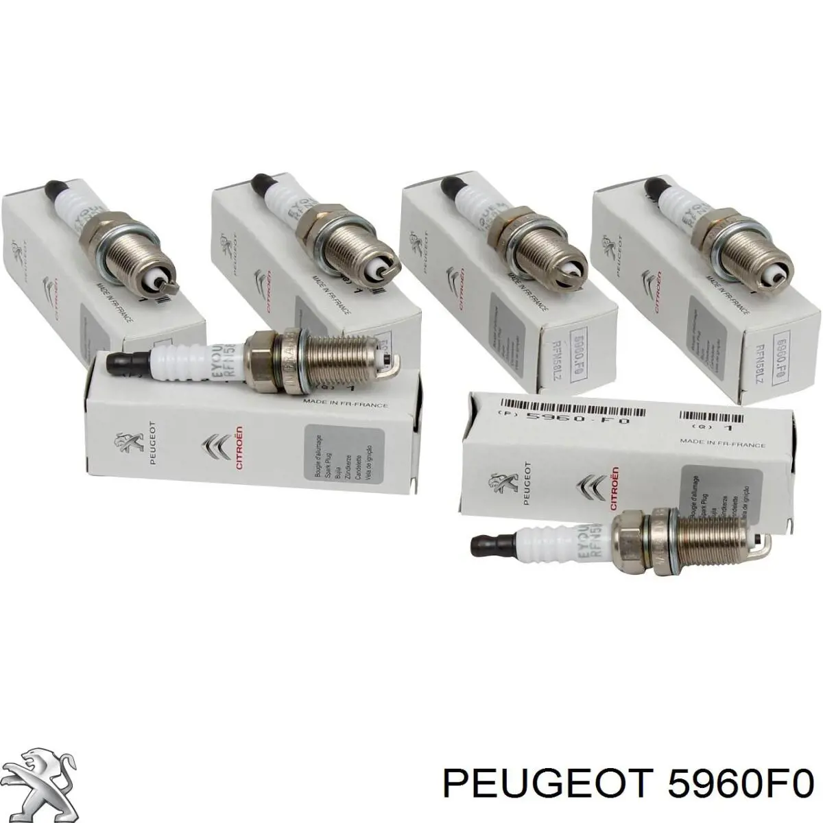 5960F0 Peugeot/Citroen Świeca zapłonowa