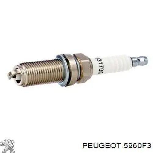 5960F3 Peugeot/Citroen Świeca zapłonowa