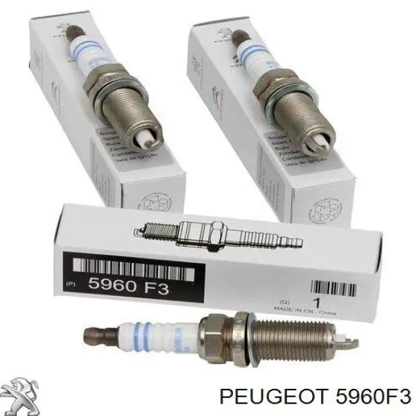 Świeca zapłonowa Peugeot/Citroen 5960F3 cena, od 4,39 USD