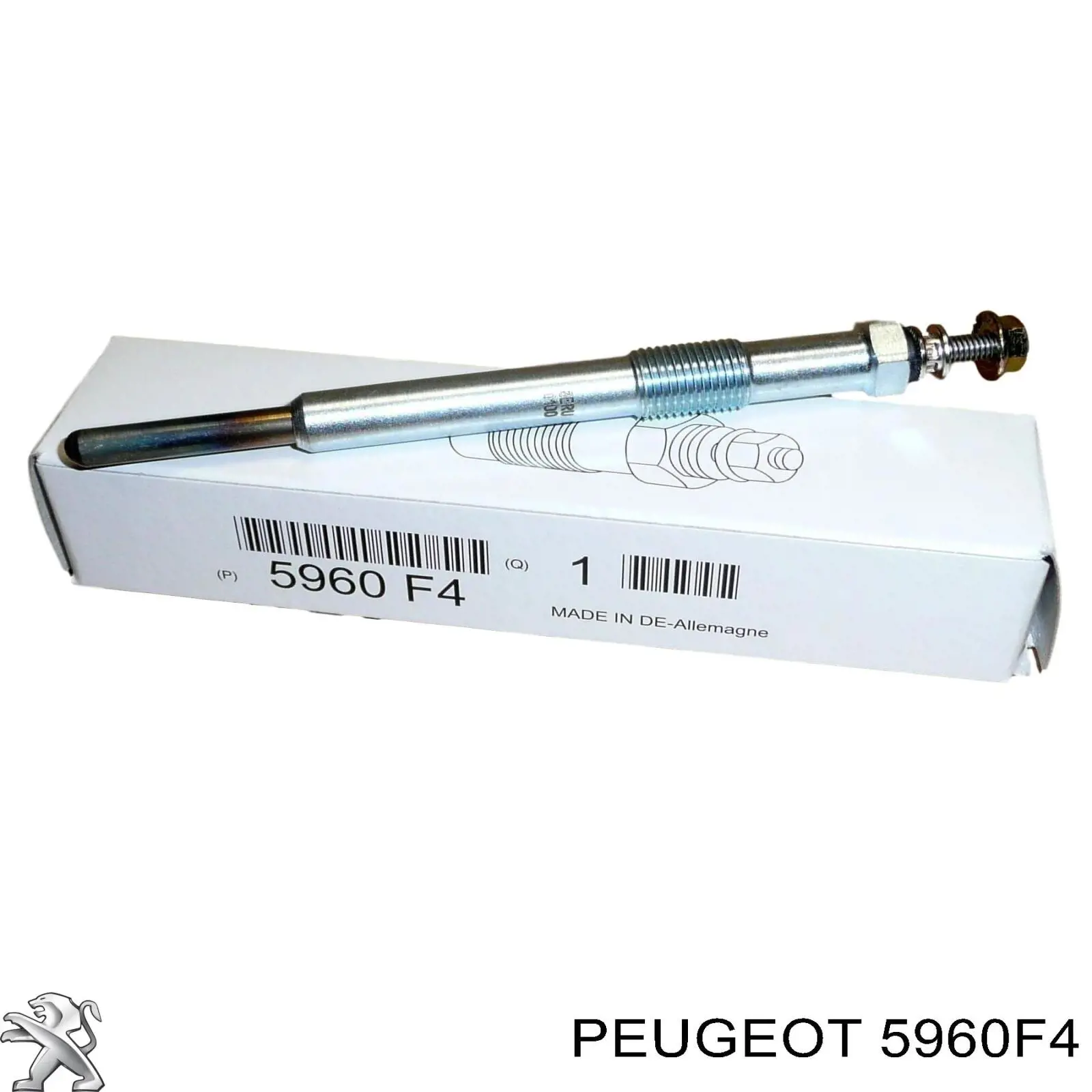5960F4 Peugeot/Citroen Świeca żarowa