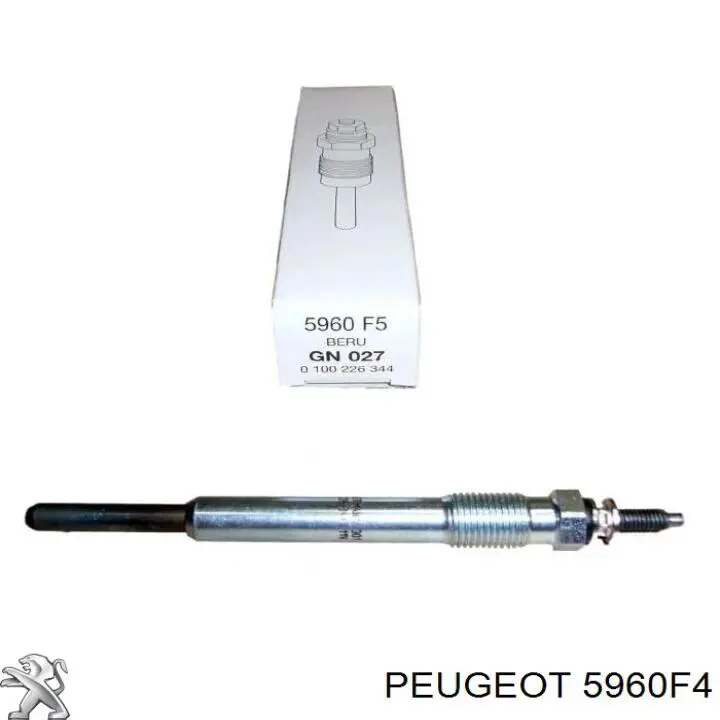 Świeca żarowa Peugeot/Citroen 5960F4 cena, od 8,98 USD