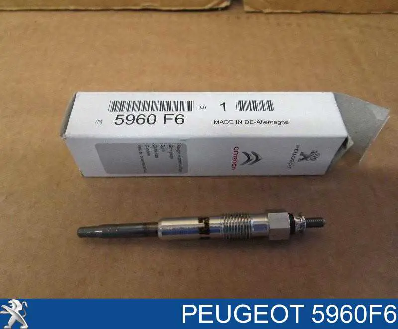 5960F6 Peugeot/Citroen Świeca żarowa
