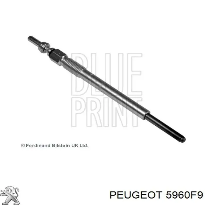 Świeca żarowa Peugeot/Citroen 5960F9