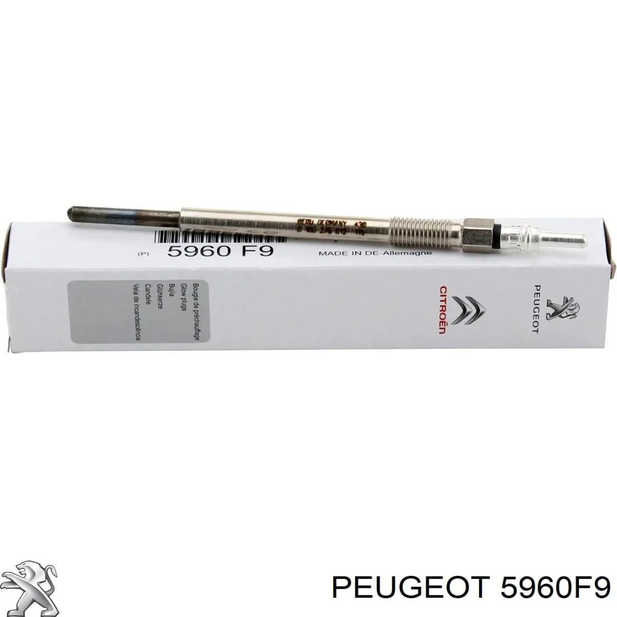 Do koszyka 5960F9 Peugeot/Citroen Świeca żarowa