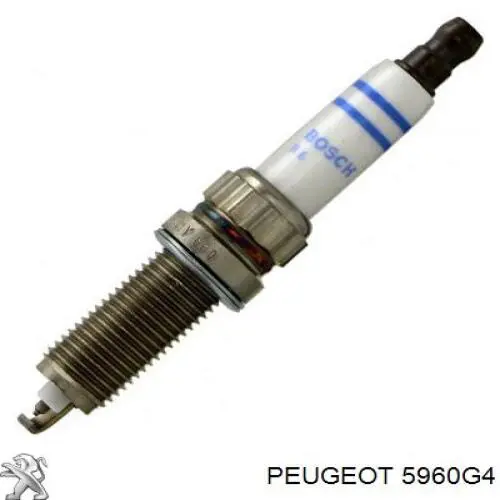 Do koszyka 5960G4 Peugeot/Citroen Świeca zapłonowa