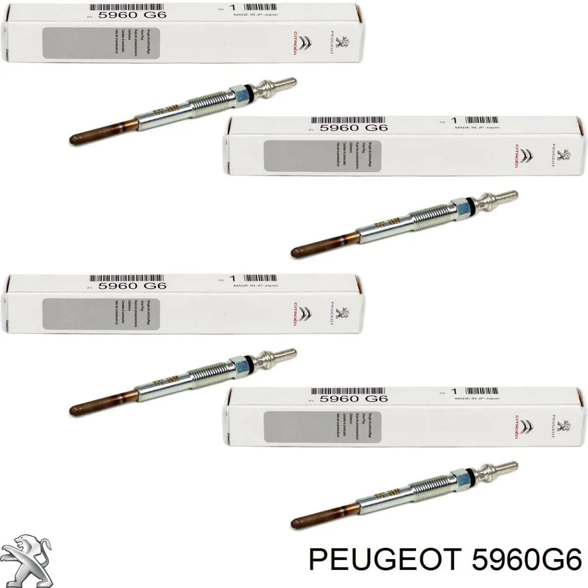 Świeca żarowa Peugeot/Citroen 5960G6 cena, od 9,96 USD