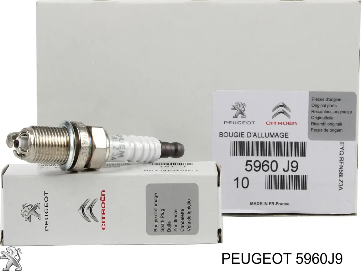 Świeca zapłonowa 5960J9 Peugeot/Citroen