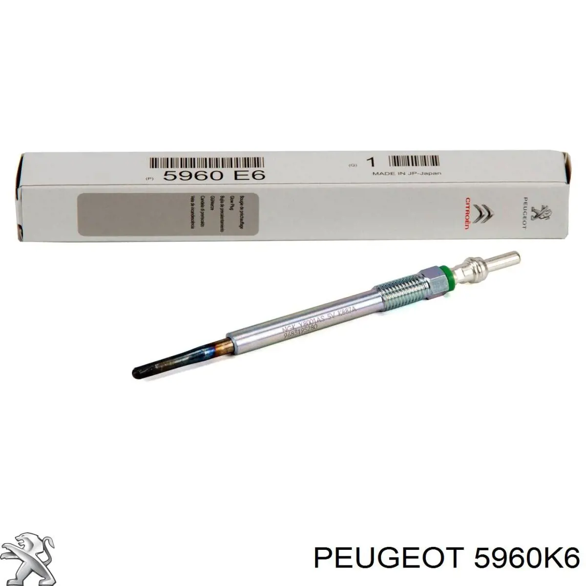 5960K6 Peugeot/Citroen Świeca żarowa