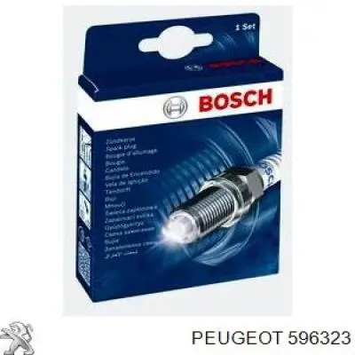 Do koszyka 596323 Peugeot/Citroen Końcówka świecy zapłonowej