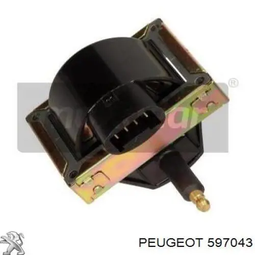 Cewka zapłonowa Peugeot/Citroen 597043 cena, od 35,28 USD