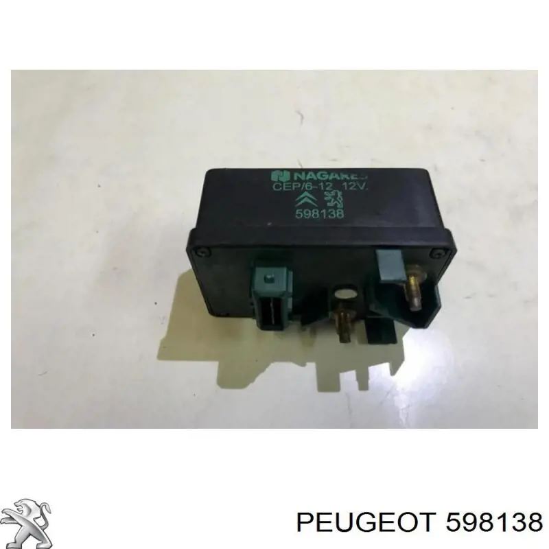 Przekaźnik świec żarowych Peugeot/Citroen 598138 cena, od 48,82 USD