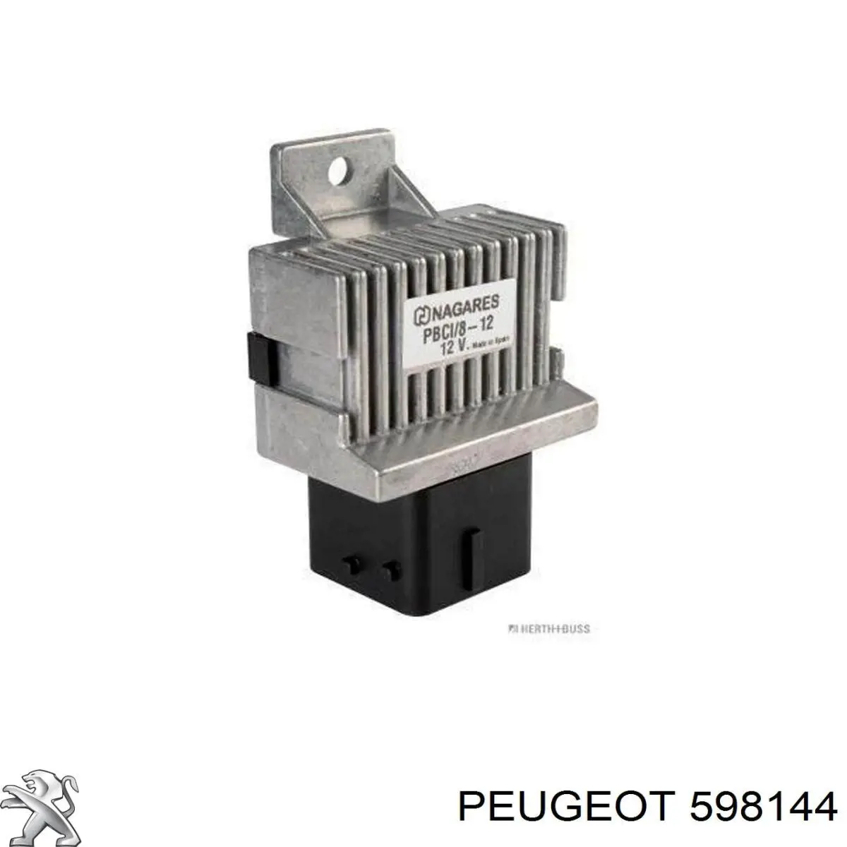 Przekaźnik świec żarowych Peugeot/Citroen 598144 cena, od 61,54 USD