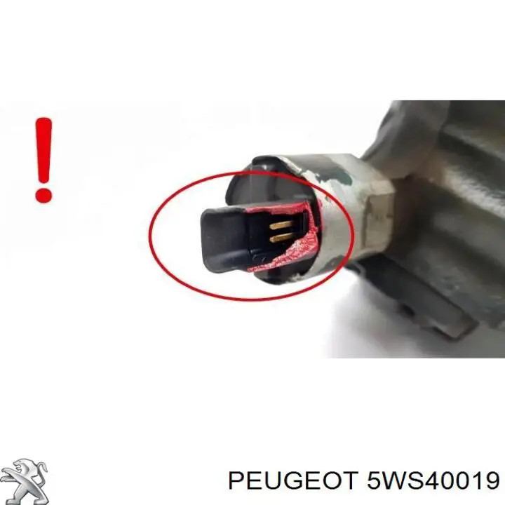 5WS40019 Peugeot/Citroen Pompa wtryskowa wysokiego ciśnienia