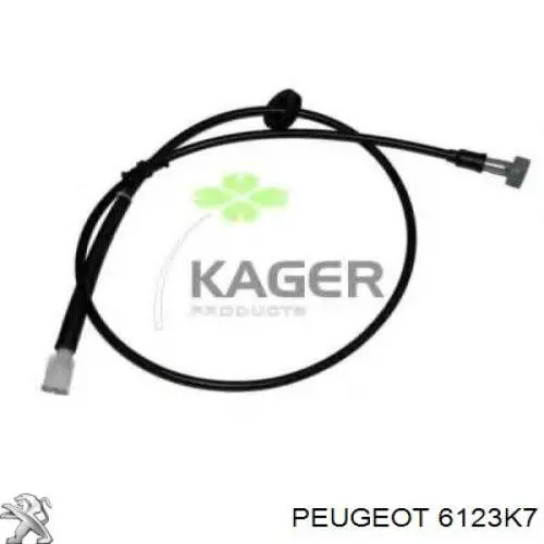Do koszyka 6123K7 Peugeot/Citroen Linka prędkościomierza