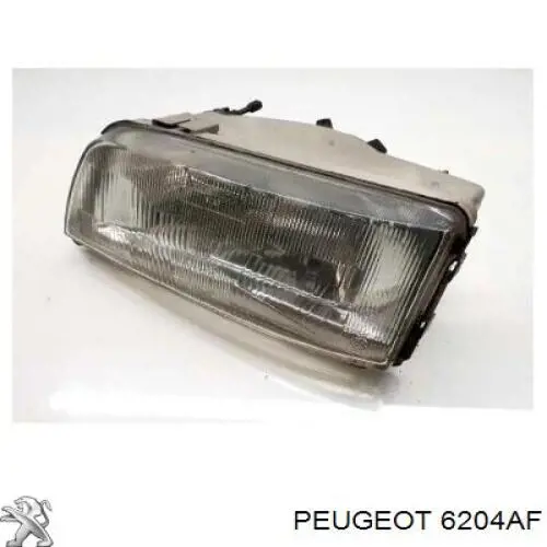 6204AF Peugeot/Citroen Reflektor lewy