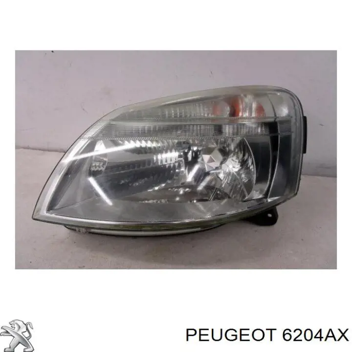 Do koszyka 6204AX Peugeot/Citroen Reflektor lewy