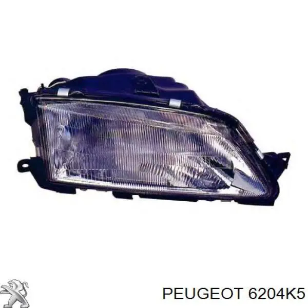 6204K5 Peugeot/Citroen Reflektor lewy