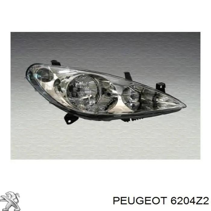Reflektor lewy Peugeot/Citroen 6204Z2 cena, od 98,75 USD