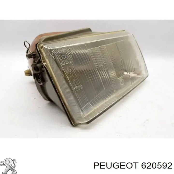 Reflektor prawy Peugeot 309 I hatchback (10C, 10A) (1985 - 1989) cena, od 63,30 USD