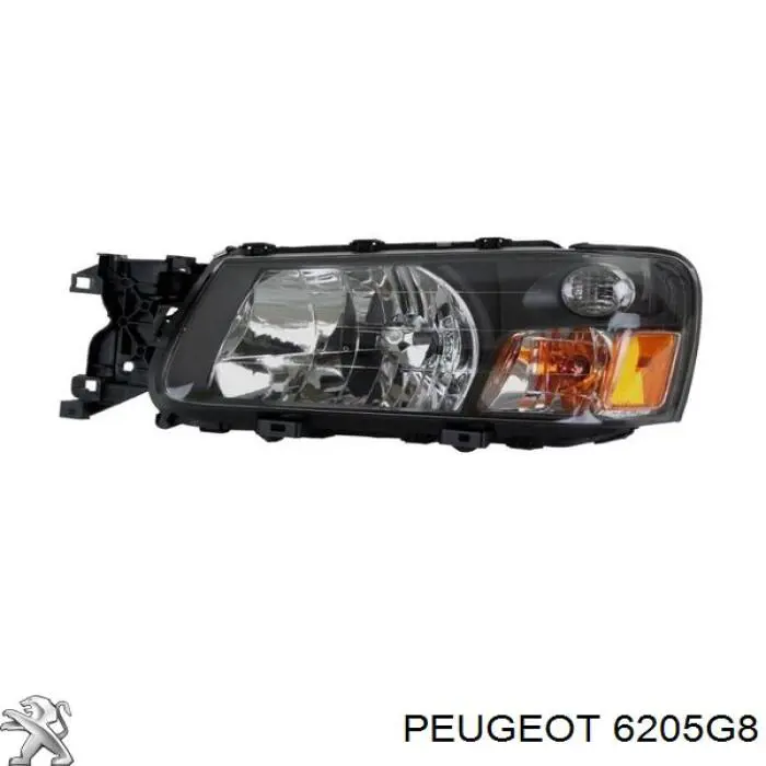 Do koszyka Reflektor prawy Peugeot 806  221