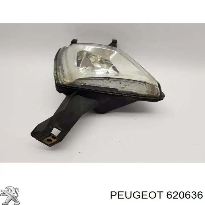 620636 Peugeot/Citroen lampa przeciwmgielna prawa