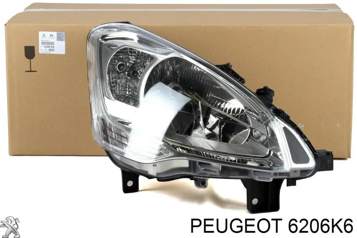 6206K6 Peugeot/Citroen Reflektor prawy