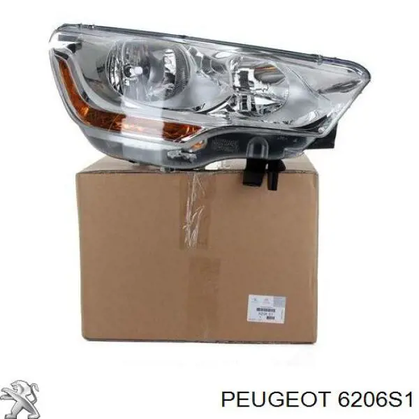 Do koszyka 6206S1 Peugeot/Citroen Reflektor prawy