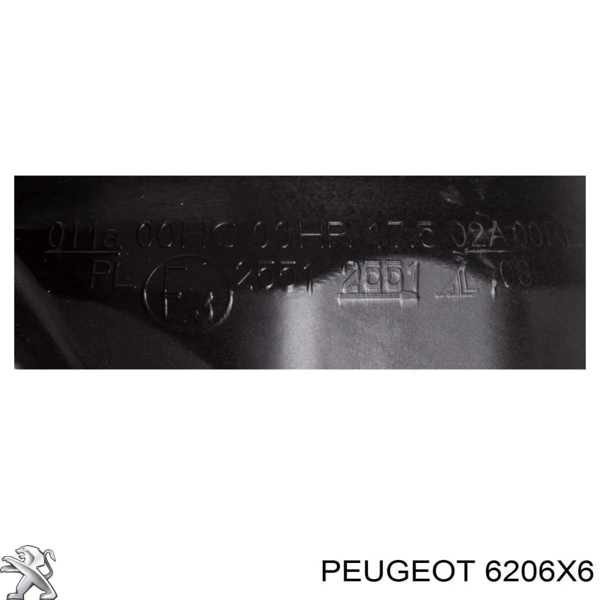 Reflektor prawy Peugeot/Citroen 6206X6 cena, od 144,30 USD
