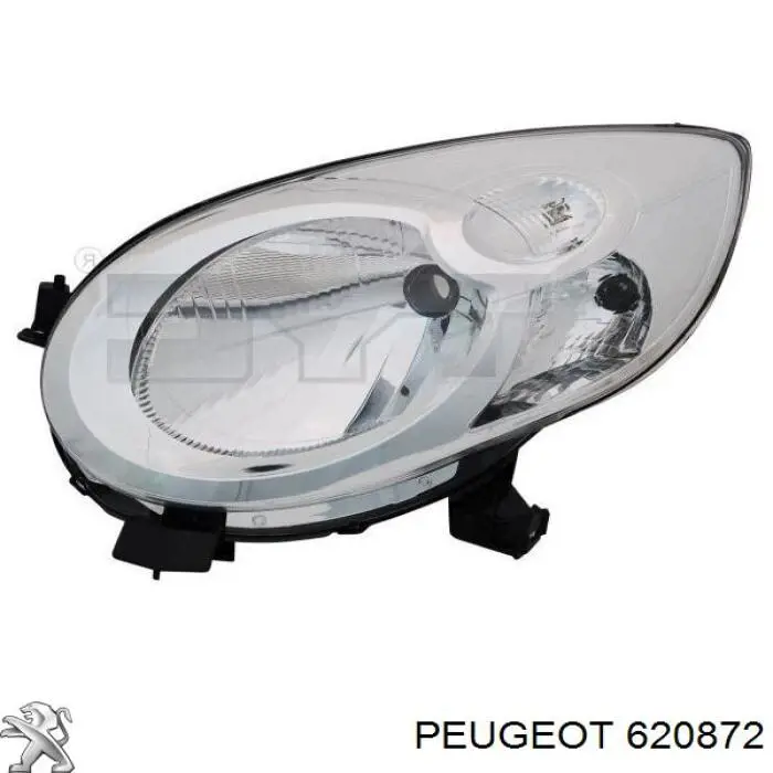 620872 Peugeot/Citroen Reflektor lewy