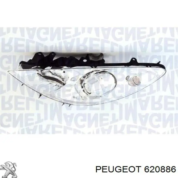 Reflektor lewy Peugeot/Citroen 620886 cena, od 98,75 USD