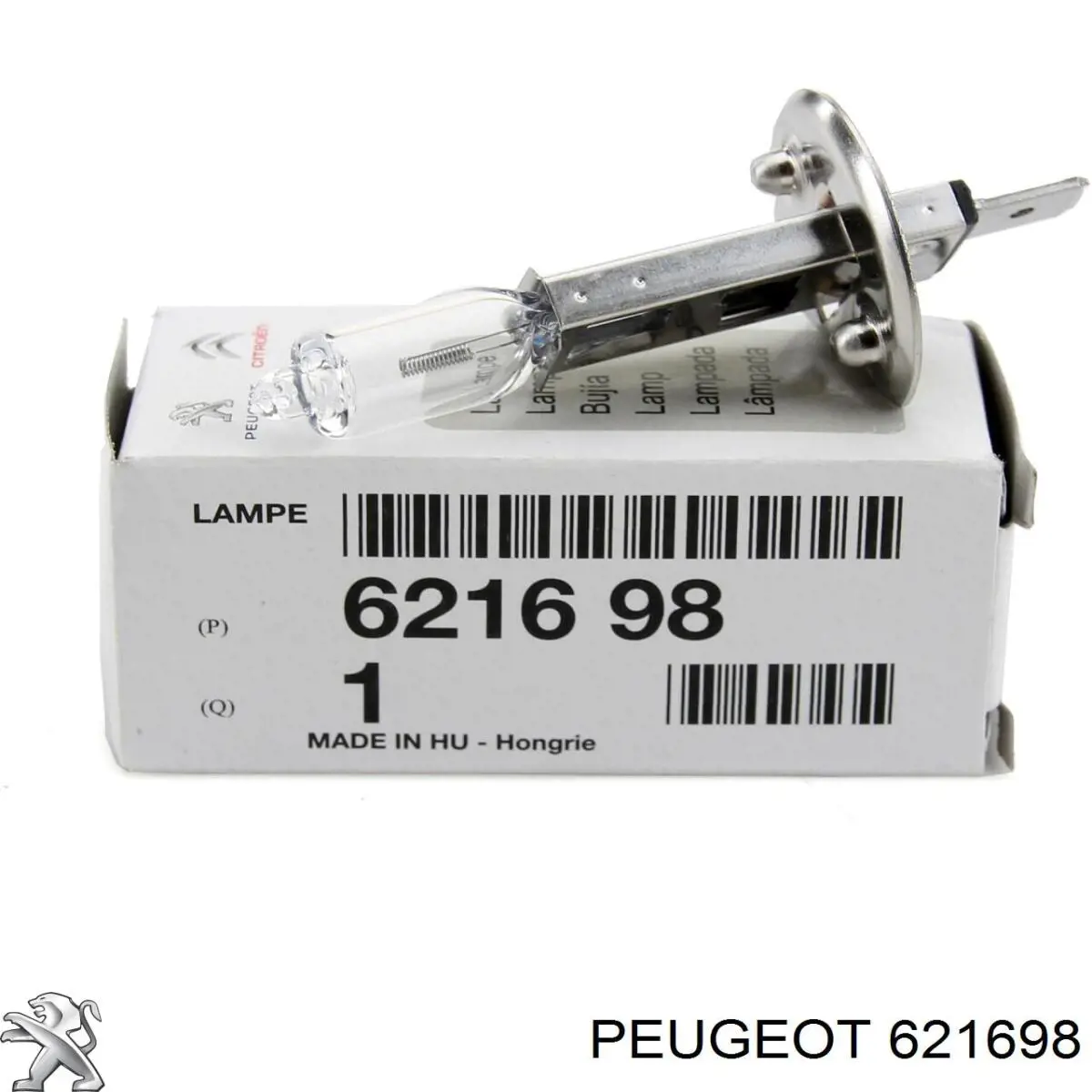 Żarówka halogenowa Peugeot/Citroen 621698 cena, od 2,48 USD