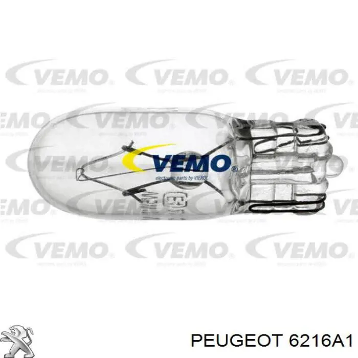 Żarówka oświetlenia wnętrza/kabiny Peugeot/Citroen 6216A1 cena, od 0,61 USD