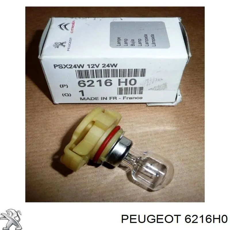 Żarówka lampy przeciwmgielnej Peugeot/Citroen 6216H0 cena, od 10,56 USD