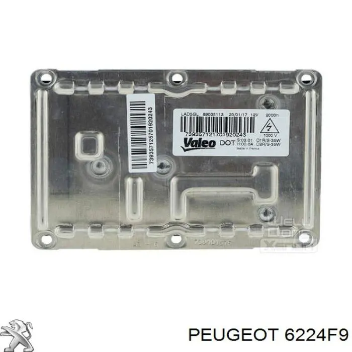 6224F9 Peugeot/Citroen Ksenon, sterownik