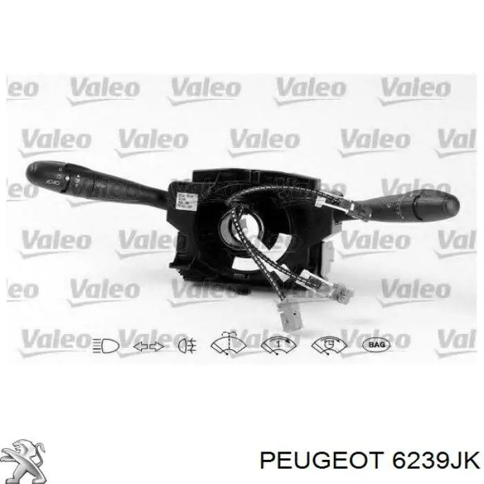 6239JK Peugeot/Citroen Przełącznik zespolony, w komplecie