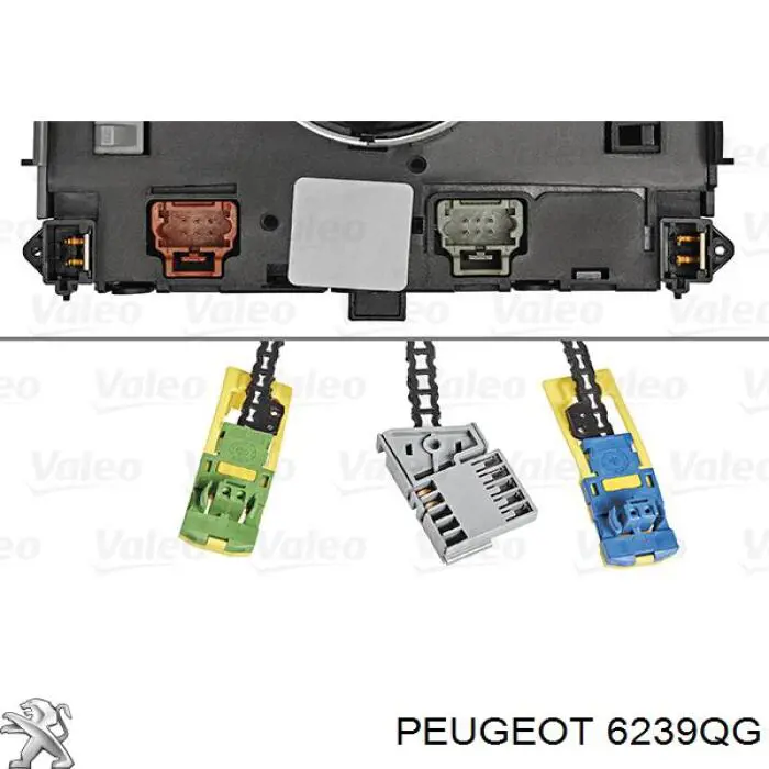 Przełącznik zespolony lewy Peugeot/Citroen 6239QG cena, od 29,94 USD
