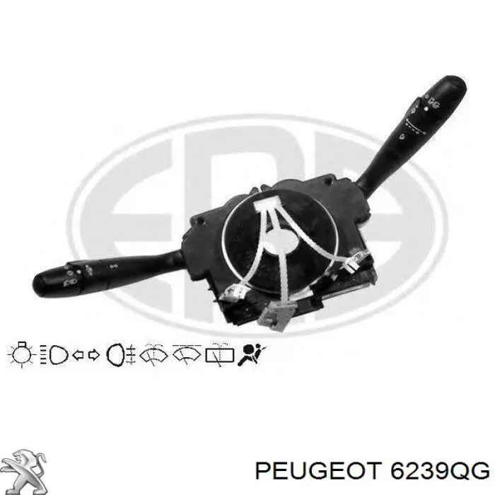 6239QG Peugeot/Citroen Przełącznik zespolony lewy